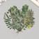 Stickers Plastic "Summer Green Leaves" set 40 pcs 15x8 cm