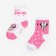 Set of socks "minnie", Minnie Mouse, pink/white color, 12-14 cm