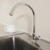 MILARDO Tring TRISB0JM05 kitchen mixer, two -wound, high spout 285 mm, chrome