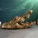 Figure "Crocodile's mouth" 23x45cm, bronze