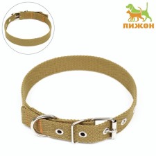 The tarpaulin collar single -layer, 58 x 2.5 cm, sand