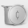 Poster "General catering", 17 l, d = 30 cm, metal lid, rugged handles