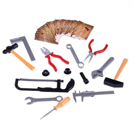 A set of tools "Super Master", with training cards, 13 elements-1