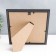 Photo frame plastic to worlds 20x20 cm, black (plastic screen)