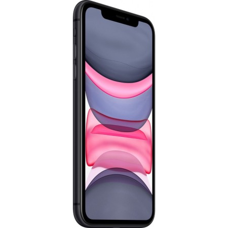 Smartphone Apple A2221 iPhone 11 128GB 4GB Black Monoblock 3G 4G 1SIM 6.1 "828x1792 iOS 15 12MPIX 802.-1