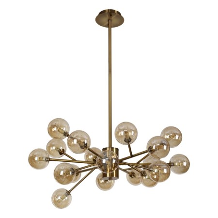 Ceiling light Gerhort G31078/18GD AMB, 18x5W, G9, 90x78x78 cm, gold color