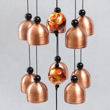 Wind Music Metal "Angel Prayer" 10 bells for copper 5x5x55 cm-2