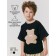 Children's T -shirt Amarobaby Bear, height 122 cm, black color