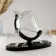 Mini -bar Rubin, on a stand, skeleton - 850 ml, glasses - 300 ml, 28.5 x 11 x 21.5 cm