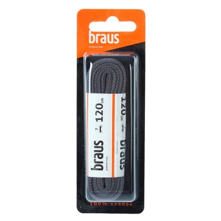 Shoes for shoes are flat, d = 9mm, 120cm, gray color-2