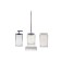 COLOURS liquid soap dispenser, white