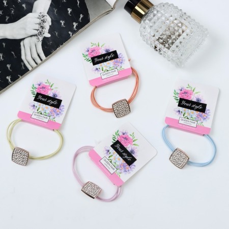 Hair gum "Amelia" Cube, 5 cm, mix-1