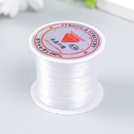 Biser "Astra" 0.4mm, 30 m, transparent