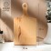 Groot board with ADELICA handle, 28 × 15 × 2.2 cm, covered with oil, whole birch