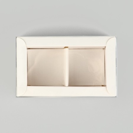 Box for 2 sweets with cells "White", 10 x 6 x 3 cm-2