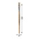 Brush brush No. 12, flat