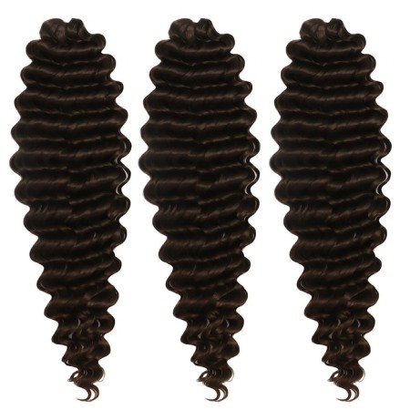 Hollywood Africolocons, 60 cm, 270 grams, dark-brown/dark chocolate HKB8/6K (Catherine)-1