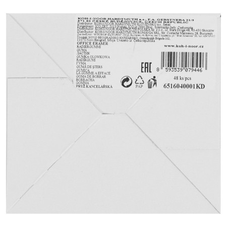Eraser Koh-I-Noor 6516/40 Magic for pencils and pastels, mix-2