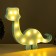 Dinosaurus nightlight LED from batteries 2haa mix 27x32.5x3 cm Risalux