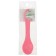 A spoon for nursery for feeding crumbs I (silicone), pink