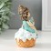 Polystone souvenir "Punislass the carrier with ice cream on Kexika" 7.5x6x11 cm