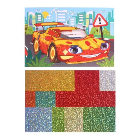 Sticky mosaic "Cool car"-3