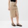 Women's skirt with Minaku: Safari Beige Color, Rr. 46