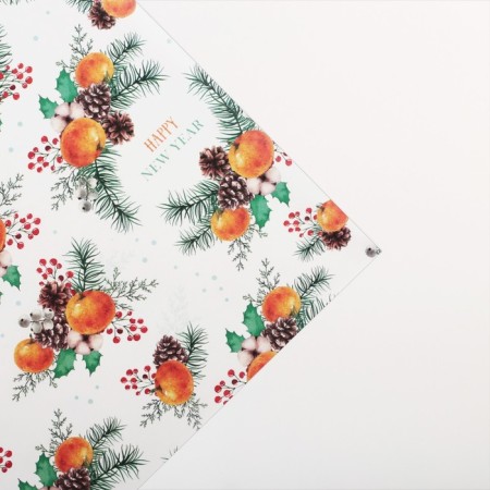 Package Crafts "Mandarin mood", 70 x 100 cm, New Year-3