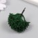 Artificial plant for creativity plastic "Green Treage" 6 cm