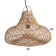 Ceiling Lamp from Rotan "Elvin" 1x120W, E27, 40x40x30 cm