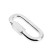 Carabiner of the screw tundra Krep, M12, galvanized, 1 pc.