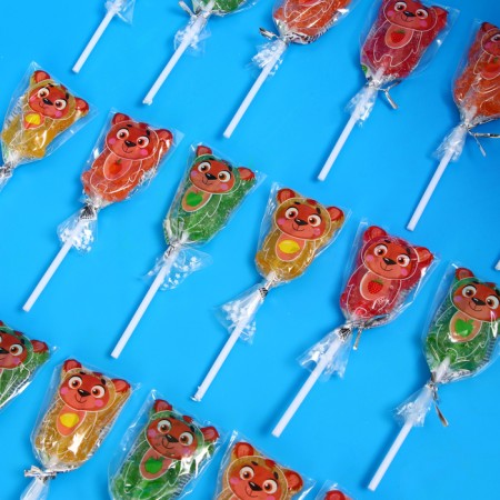 Marmalade curly on the stick "Bear", 14 g-1