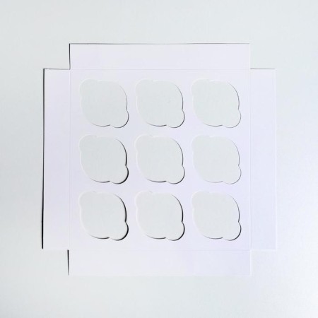 Capcake box, confectionery packaging, 9 cells, Dreams Come True 25 x 25 x 10 cm-4
