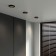 Builtrous lamp Elektrostandard, Senso, 90x90x30 mm, GU10, black color