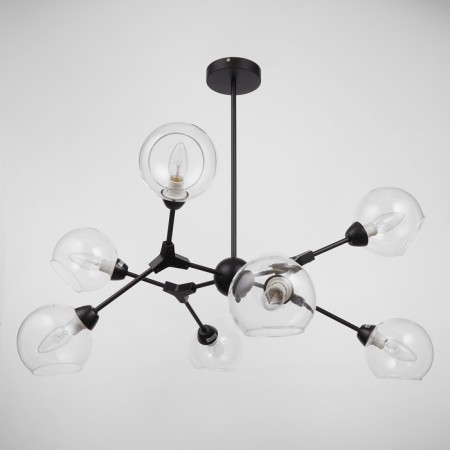 Causteen 99801/8 8x40W E14, Black/Transparent 89x89x62 cm-1