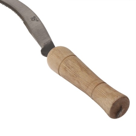 Sickle "Travnik", 18 "(45.7 cm), blade thickness 2 mm, handle of wood, Greengo-1