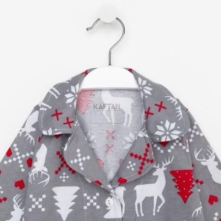 New Year. PAZHAMA Children's KAFTAN "Scandinavia" Size 32 (110-116 cm)-8