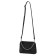 Cross-Bodi bag, lightning department, black color 14x20x6.5cm