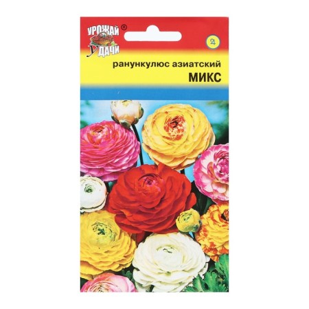 Flowers Ranunkulus Tensor "Asian" Mix ", 3 pcs