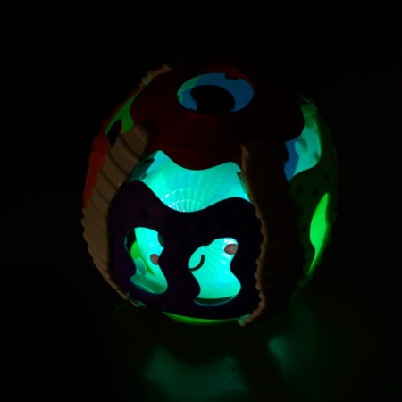 Boar of children's "Fun ball", light, sound-6