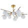 Lamp on the rod 10x40W G9, size 82x82x38 cm