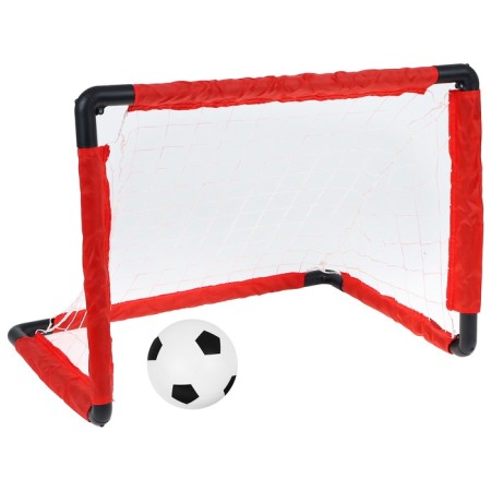 Gate football teams 84 x 60 x 60 with a grid and a ball