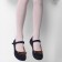 Pantyhose children's era "small hearts", white color, 6-8 years old