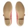 Folk women's shoes, insole length 20 cm, red color