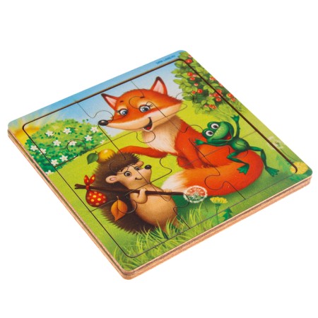Puzzle "Forest animals", 9 details-2