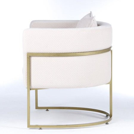Gregor chair light-beige/gold-2