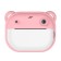 Mini-printer with a camera LPR-21, tour, tape, strap, pink