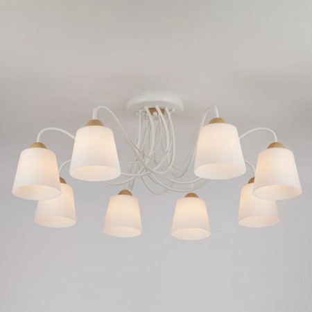 Betty chandelier, 8x40W E27, white color