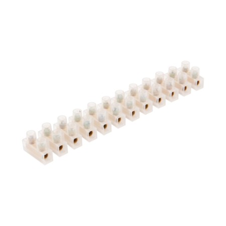 Dandhinate terminal block KV-14 (6-14 mm²), current 20 A, polyethylene white (ZVI) rexant