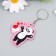 EVA keychain "Panda with a romantic letter" 5x6 cm